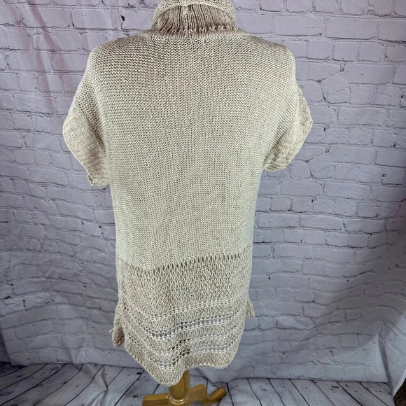 Coldwater Creek Tan Open-Front Cardigan - Picture 5 of 7